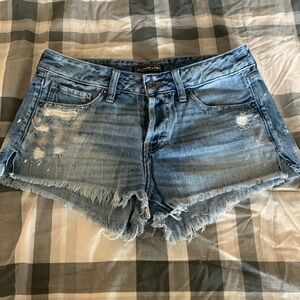 Abercrombie denim cutoff shorts.